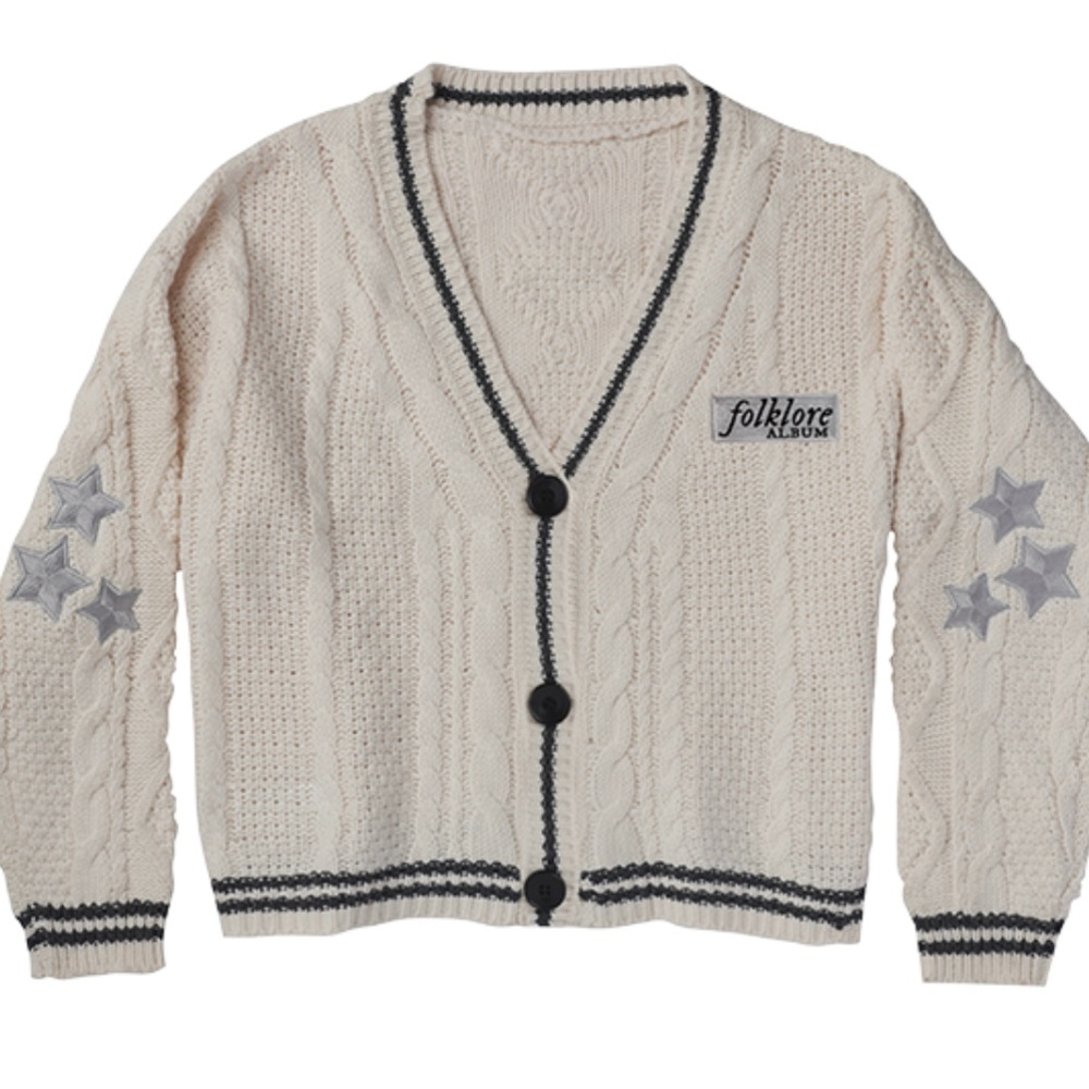 ISO TAYLOR SWIFT FOLKLORE CARDIGAN